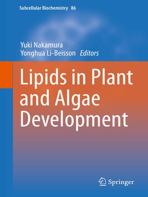 cover image of Lipids in Plant and Algae Development